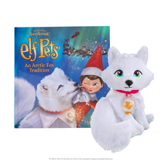 The Elf Pets Arctic Fox plush by The Elf on the Shelf is soft and cuddly for storytelling.