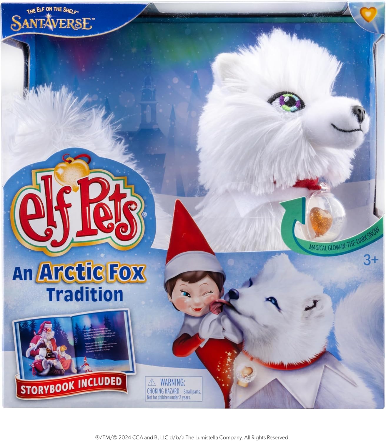 The Elf on the Shelf official adoption certificates included for keepsake memories.