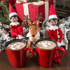 The Elf Pets St. Bernard storybook accompanies acts of kindness