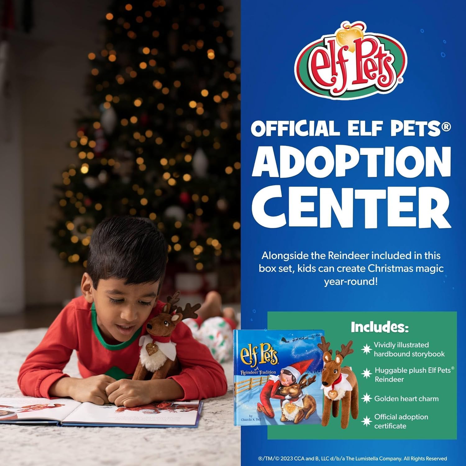 The Elf on the Shelf two plush gift set invites festive sharing.