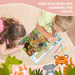 Elfew hidden objects scene guides kids to find items