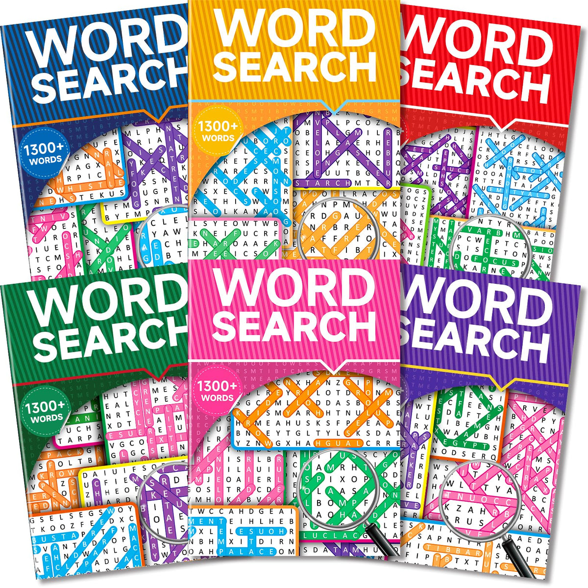 Elfew 8000+ large print word search collection cover for easy reading and relaxed focus.