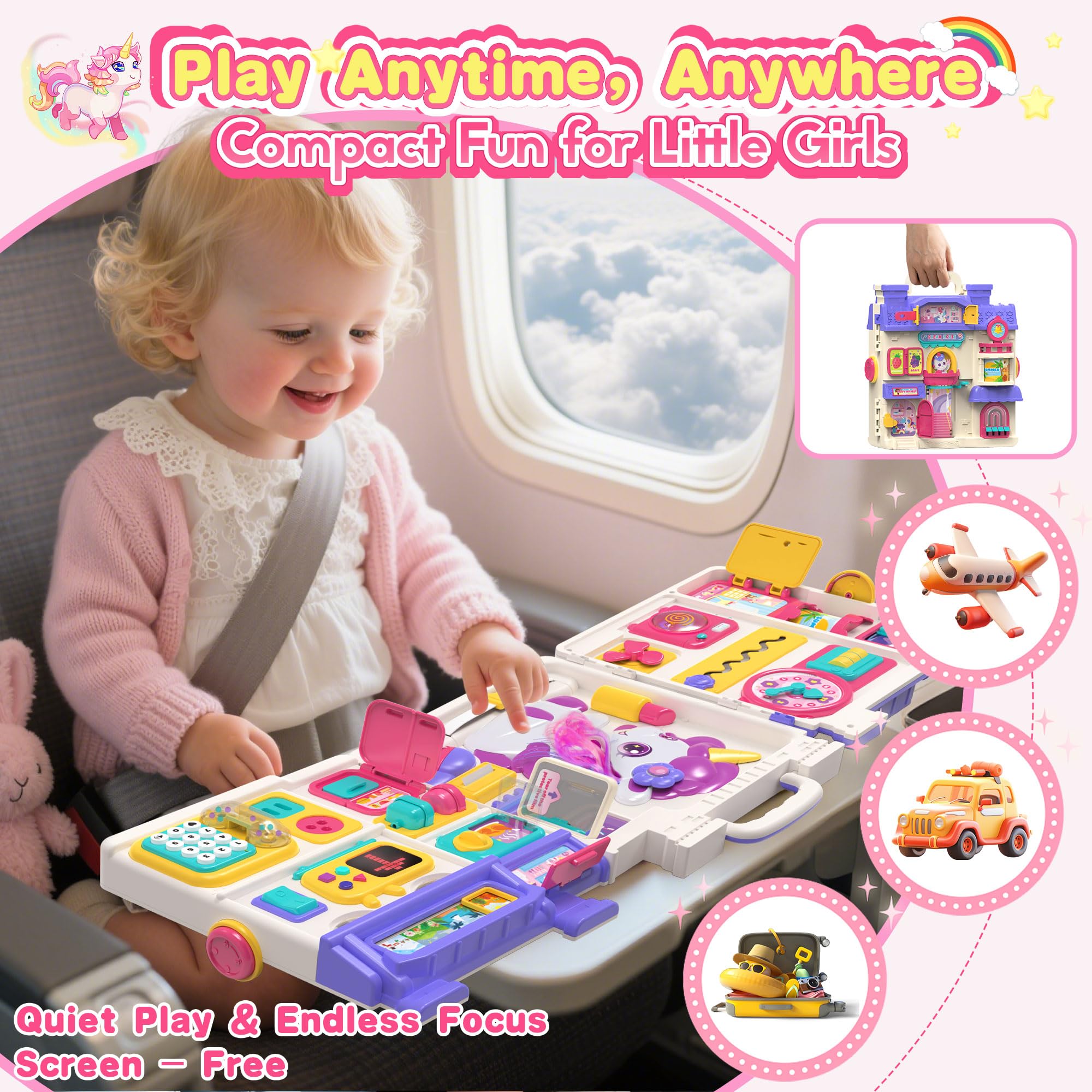 ELFJOY child safe ABS plastic with smooth edges for safe play