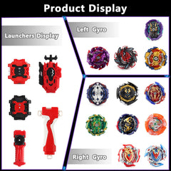 Elfnico Bey launchers set with two launcher types for versatile battles.