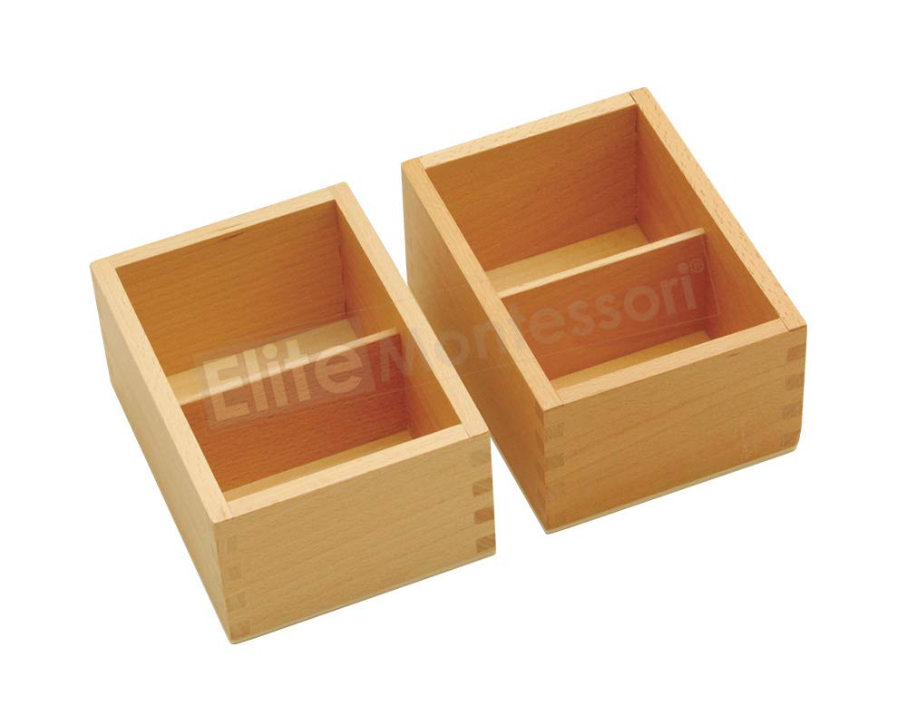 Elite Montessori sandpaper letters with boxes for organized study.