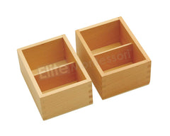 Elite Montessori sandpaper letters with boxes for organized study.