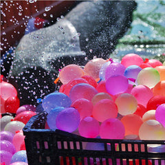 Elitoky colorful water balloons ready for poolside summer play