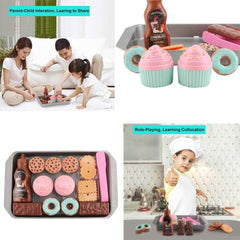 Elitoky Cookie Play Food Set: deluxe gift box packaging for holidays and birthdays