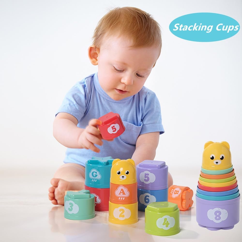ELLECK sensory-bin-shape-sorter promotes exploration and problem solving.