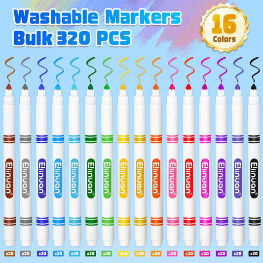 Ellinjan 16 color shades for vibrant student projects
