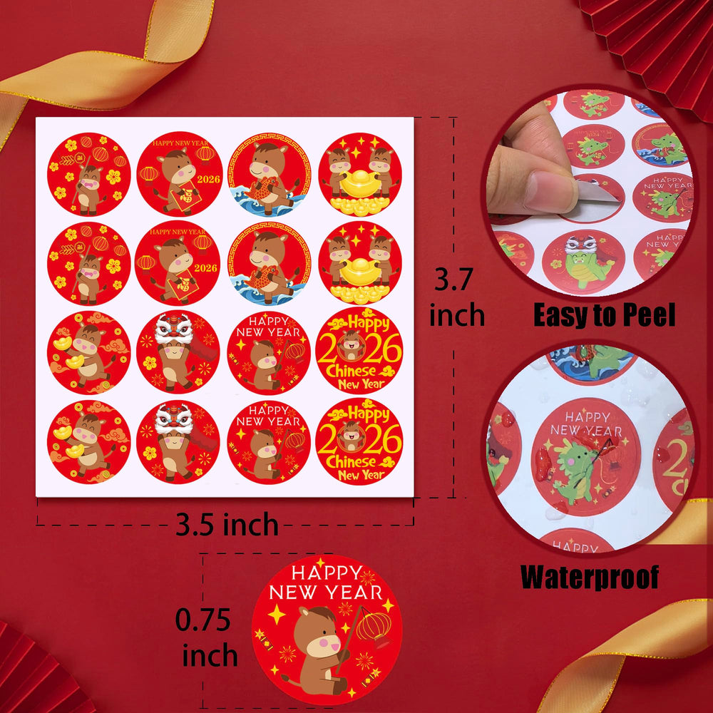 Ellzk eight horse-themed shapes with Chinese characters and auspicious symbols.