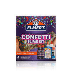Elmer's Confetti Slime Kit magical liquid activator bottles simplify slime making