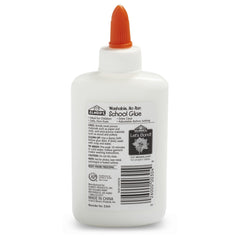Elmer's glue bonds paper, wood, and fabric for classroom crafts