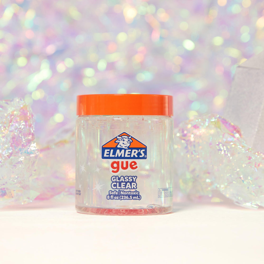 Elmer's Gue easy-to-use slime, no bowls or spatulas required.