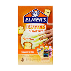 Elmers safe washable glue supports mess-free slime making for kids.