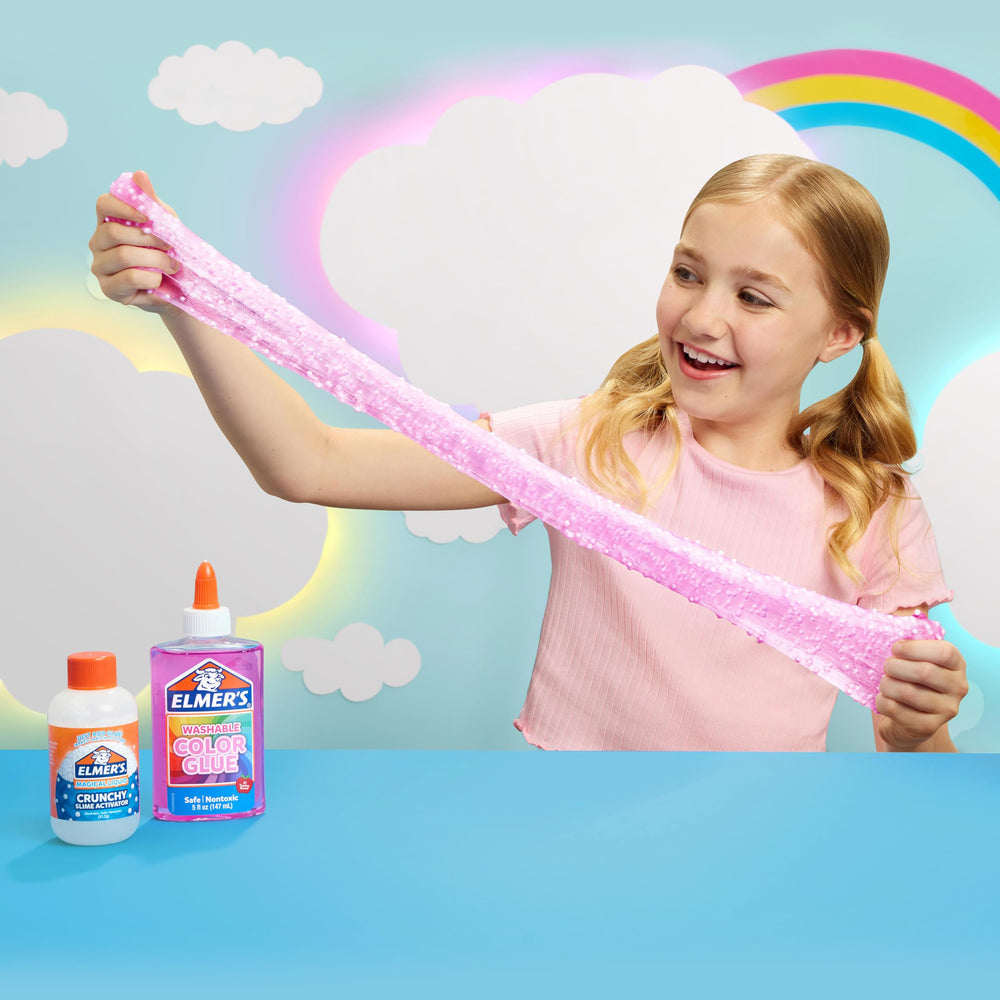 Elmer's Neon Sky kit assembled for party slime crafts