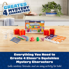 Elmer's Squishies handmade toys created by kids for sensory exploration.