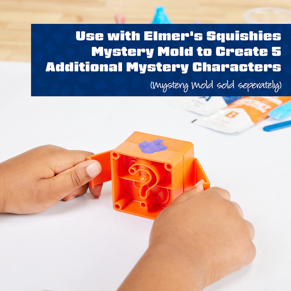 Elmer's Squishies refill pack squish-and-stretch enables tactile play and expression.