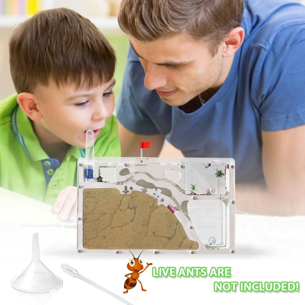 ELNMLHT ant farm educational kit ideal for home and classroom learning.