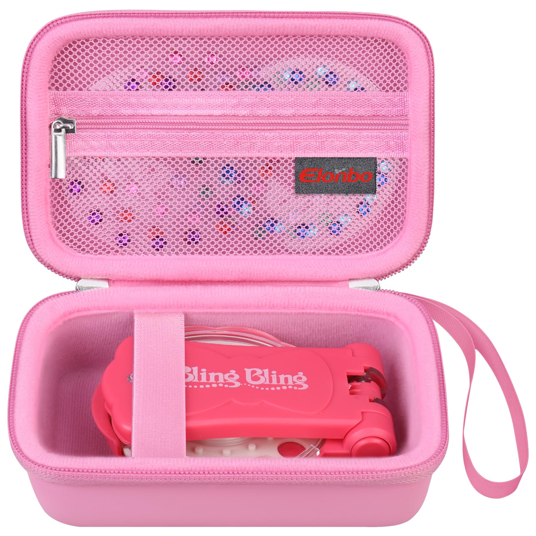 Elonbo carrying case for Blinger Dazzling Starter Kit, on-the-go protection for gems