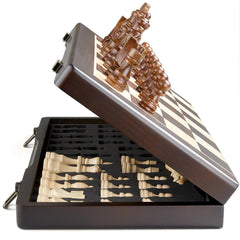 ELONGDI hand-carved magnetic pieces ensure secure play on the board