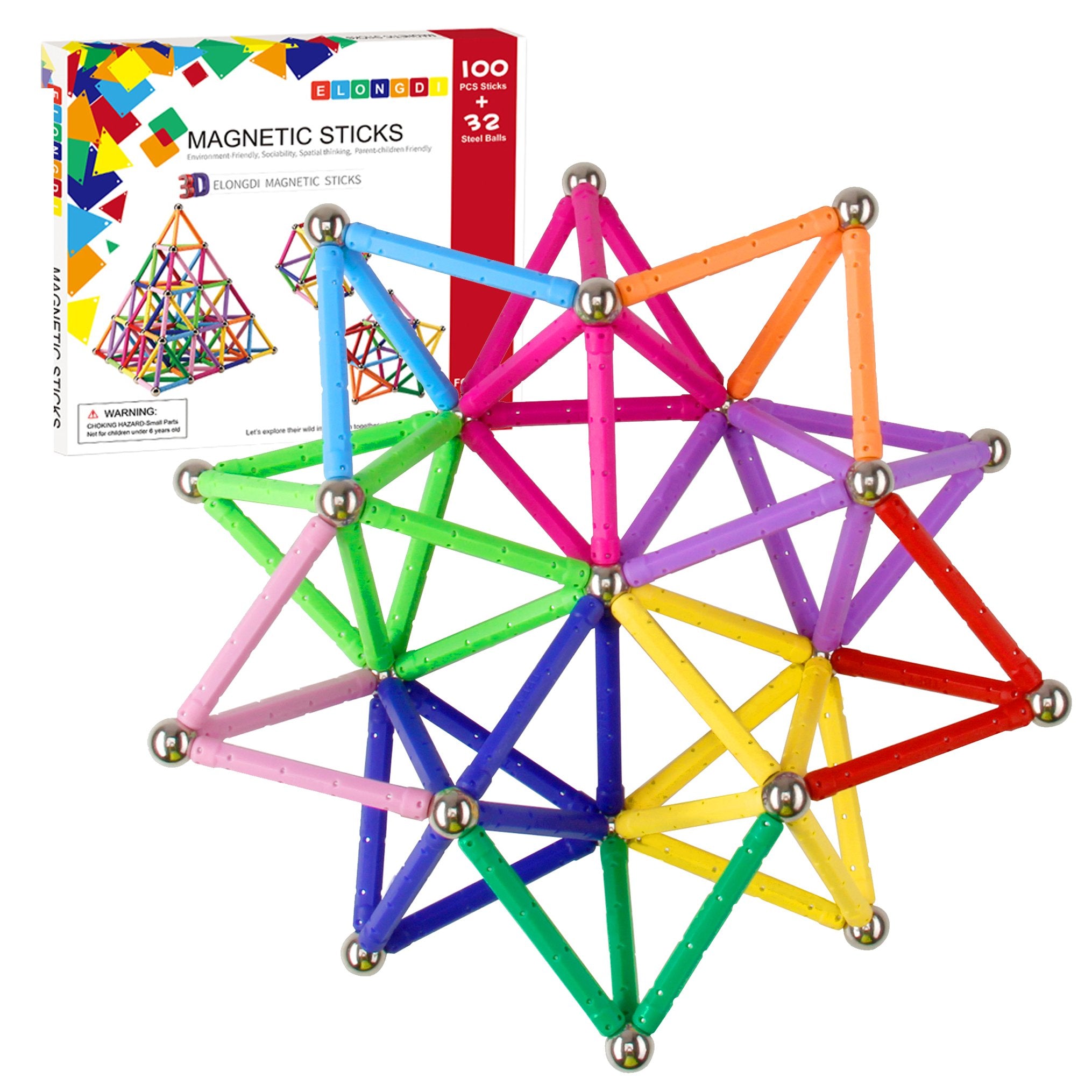 ELONGDI non-magnetic steel balls stabilize models and enable sturdy designs