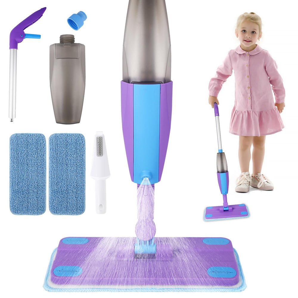Eloslos Kids Spray Mop with bottle spray for pretend cleaning