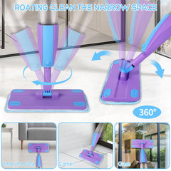 Eloslos washable mop pads enable reuse and easy cleanup