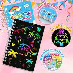 Elover drawing stencils accompany scratch art activity for kids