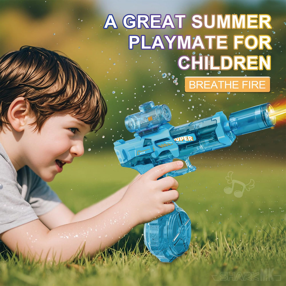 ELPSCGROO water gun with large capacity tank for longer battles.
