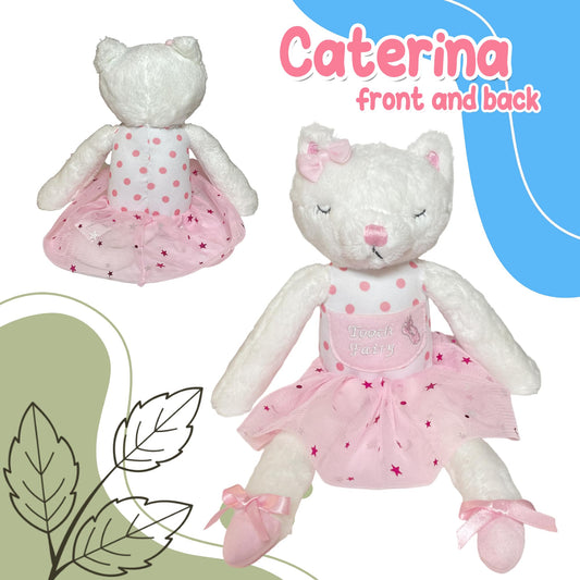 elskandi Caterina pink tulle skirt detail adding magical flair to imaginative play.