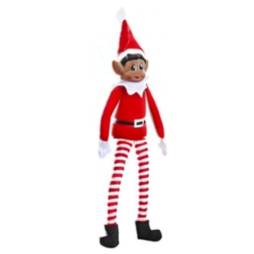 Elves Behavin' Badly 12-inch brown elf doll for creative setups.
