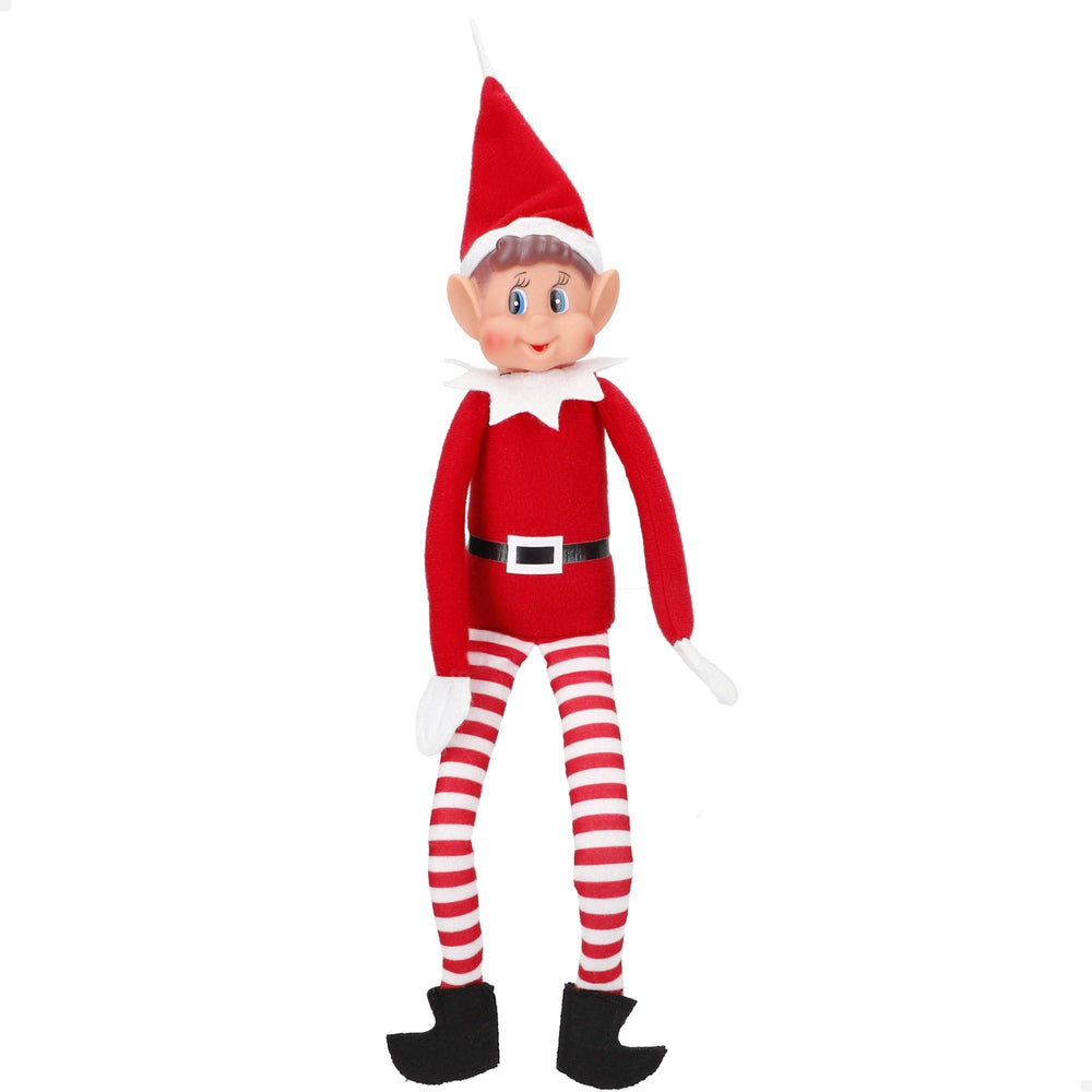 Elves Behavin' Badly plush elf with movable limbs for dynamic poses.