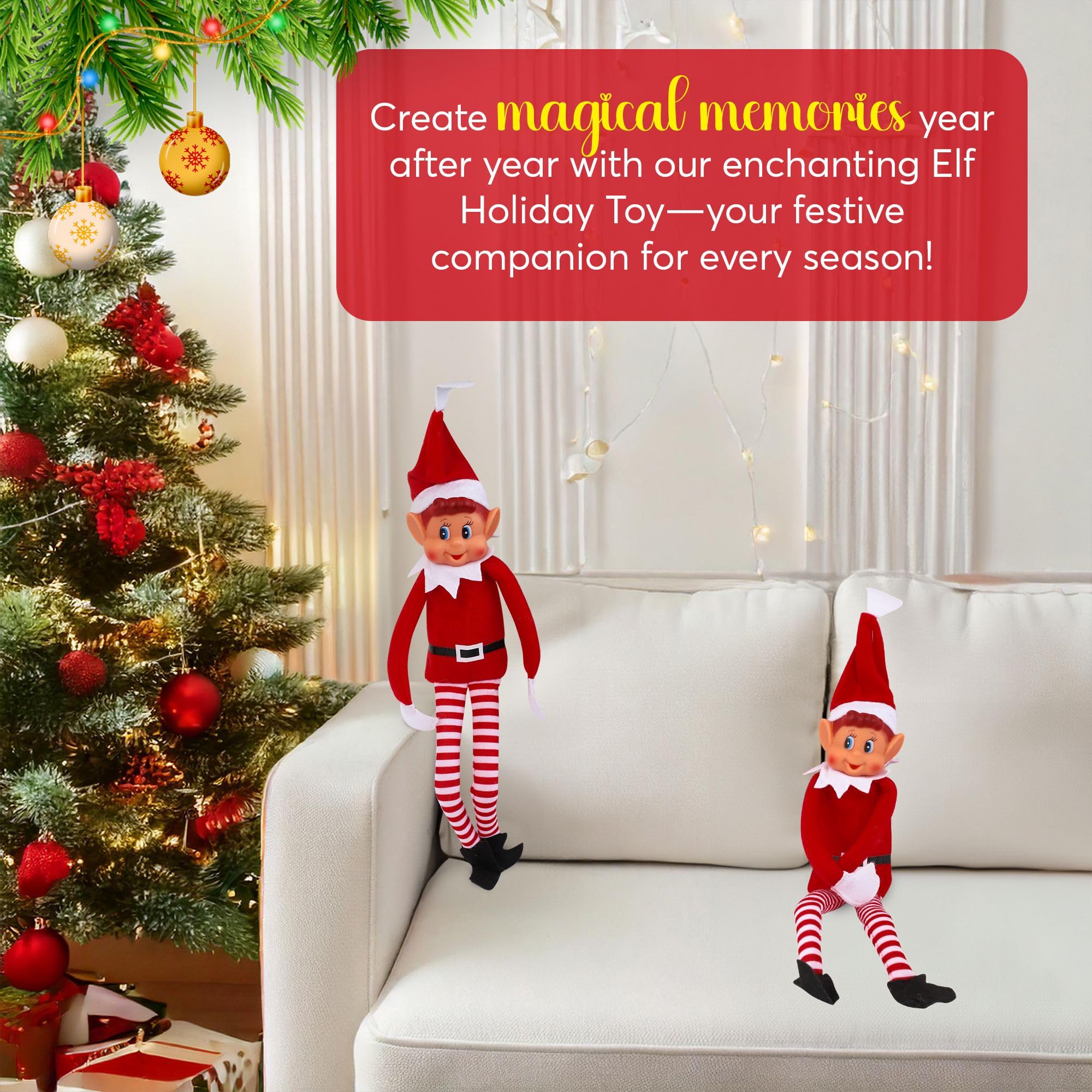 Elves Behavin' Badly figure adds playful mischief to shelves.