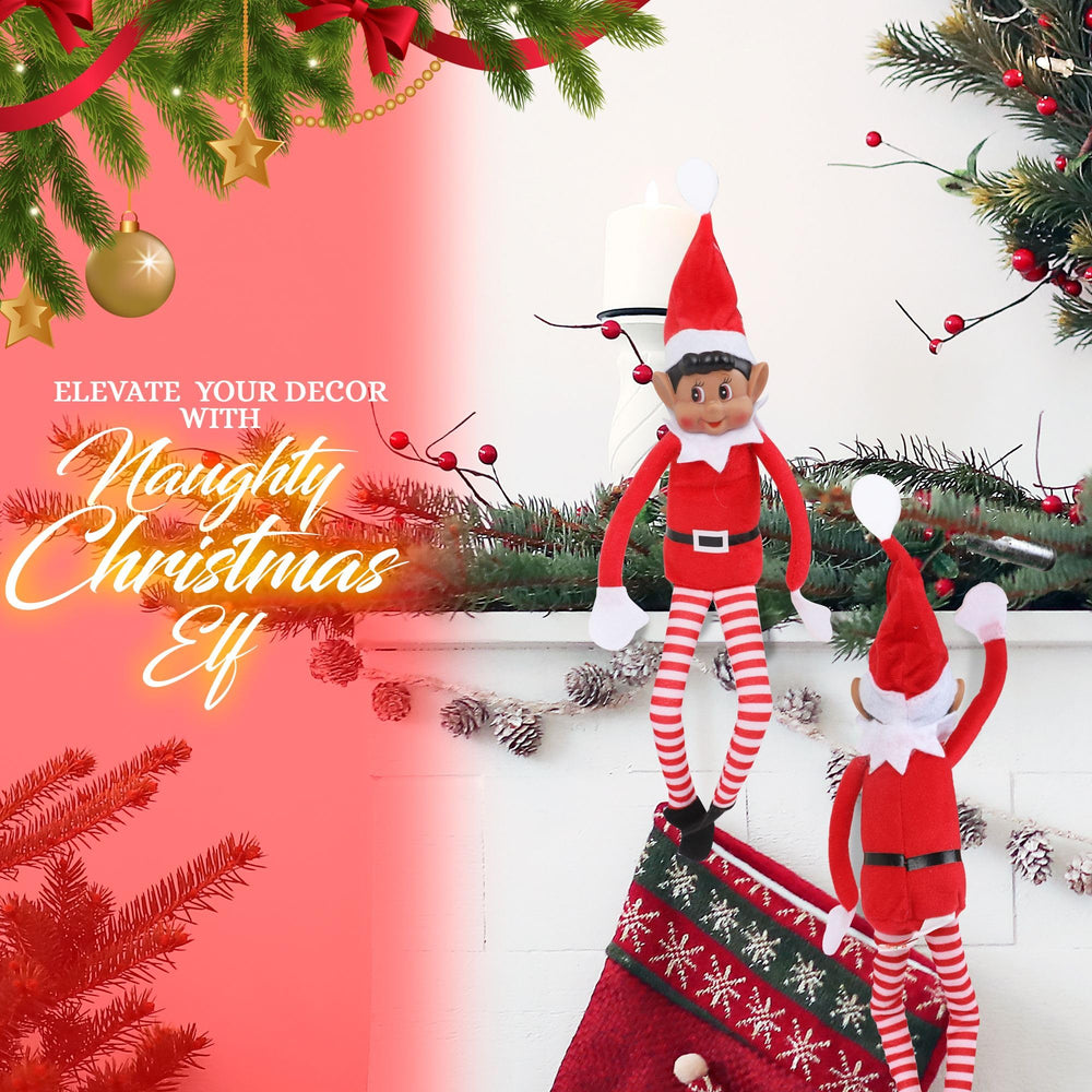 Elves Behavin' Badly durable vinyl toy with strong stitching for lasting holidays.