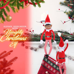 Elves Behavin' Badly durable vinyl toy with strong stitching for lasting holidays.