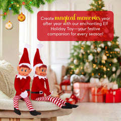 Elves Behavin' Badly elf makes a charming stocking stuffer.