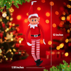 Elves Behavin' Badly durable vinyl elf with strong stitching for lasting fun.