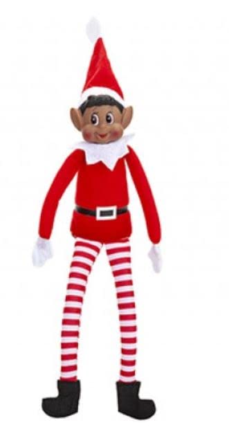 Elves Behavin' Badly on-shelf display elf ready to spark smiles.