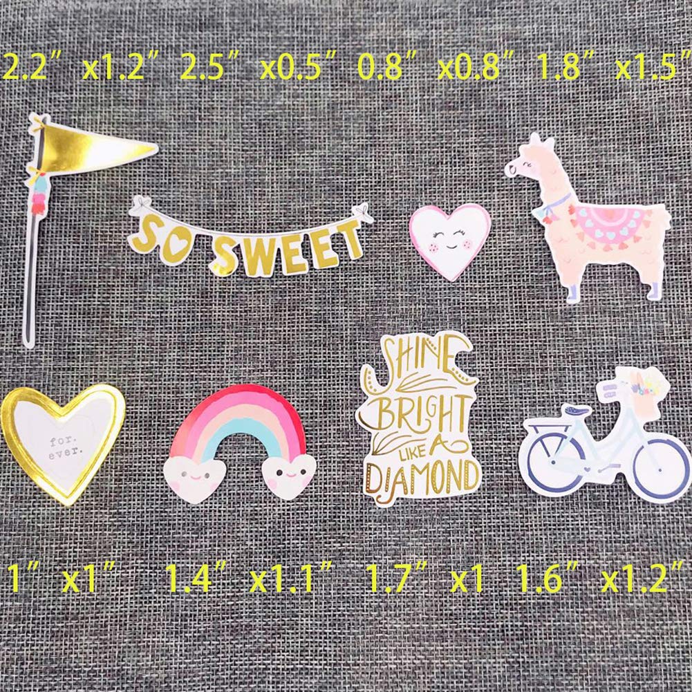 Elwish love theme stickers with adorable designs for scrapbooks and diaries