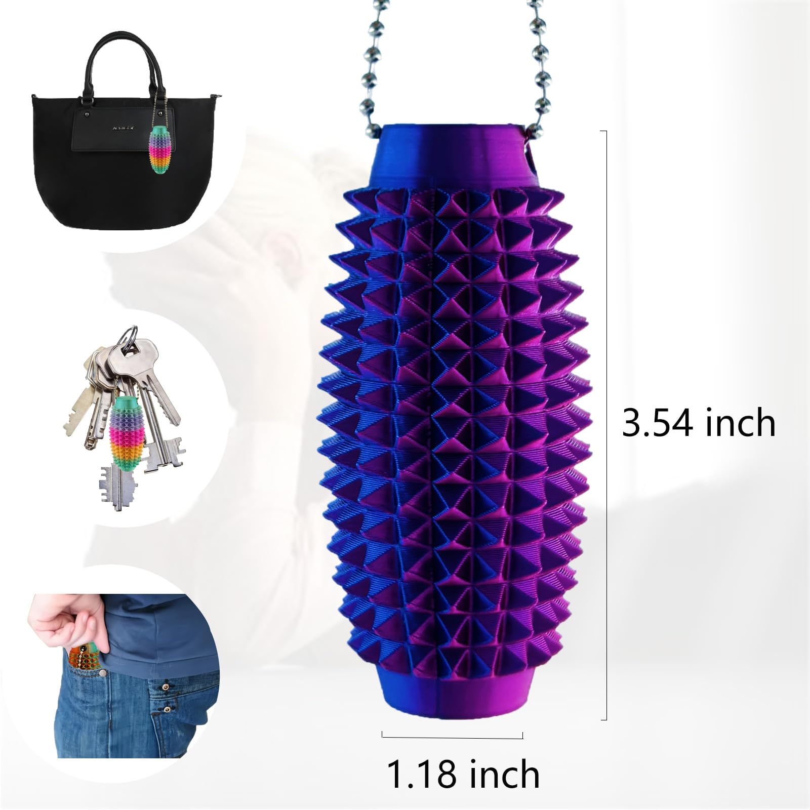 emeqzoa Rainbow gift-stress relief toy suits birthdays.