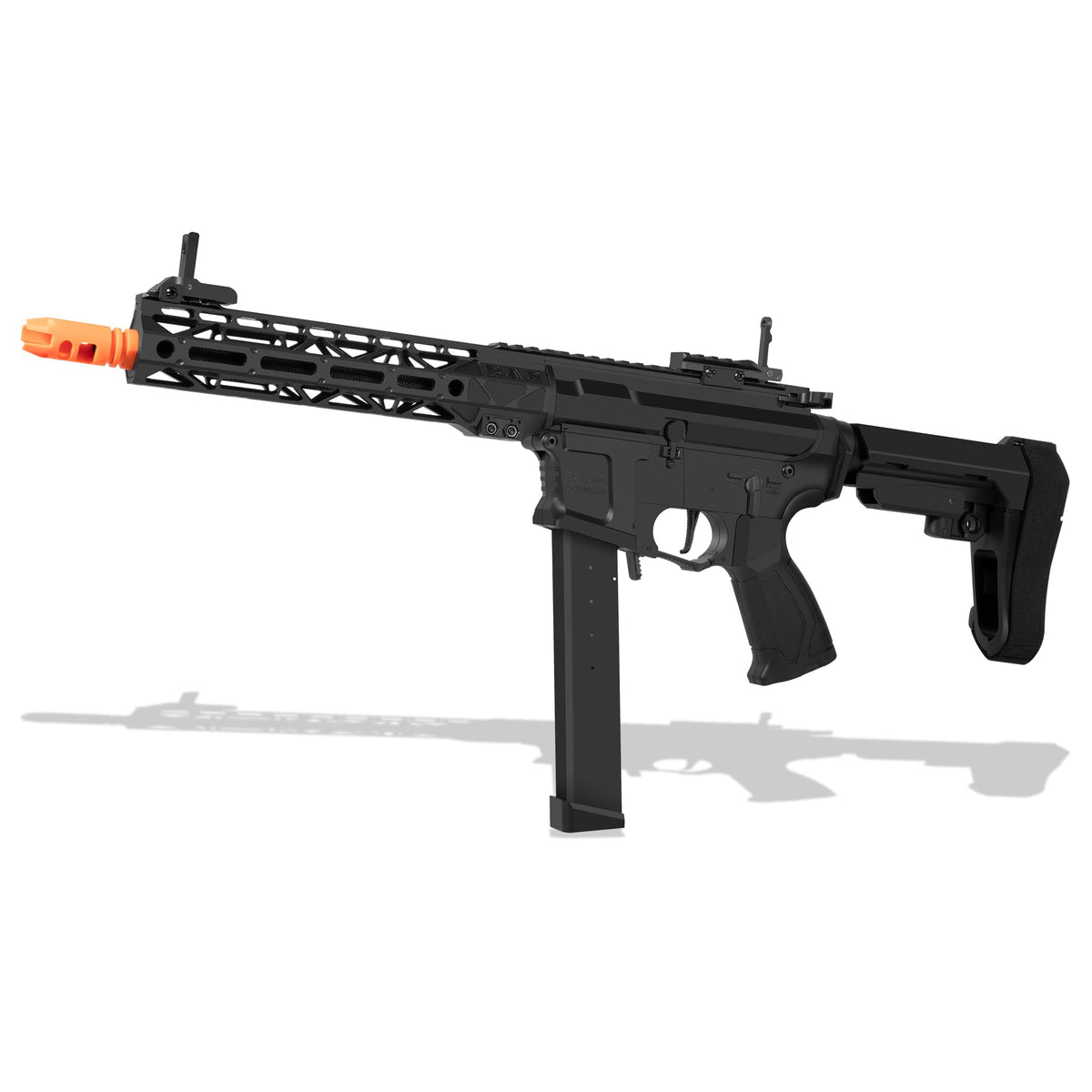 EMERBU ARP9 Plus exterior with durable metal and nylon body for rugged play.