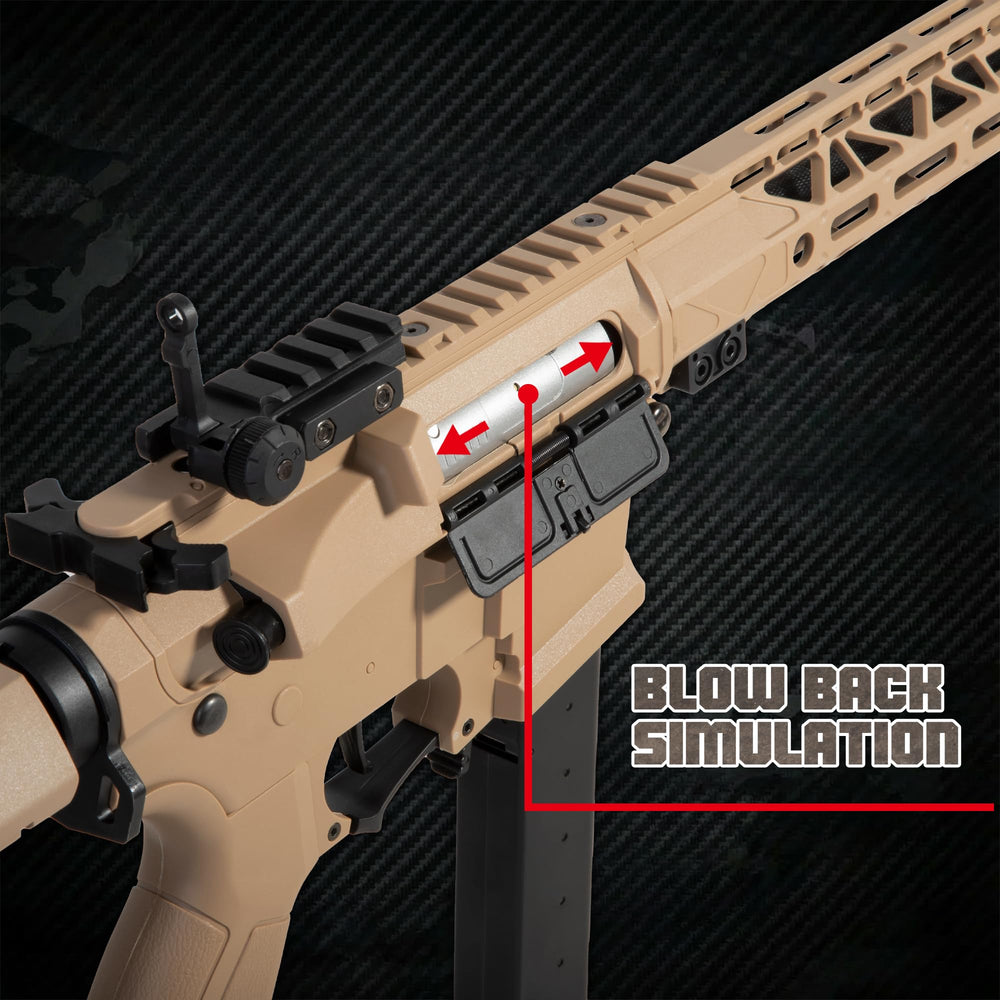 EMERBU ARP9 Plus high-speed motor supports fast follow-up shots.
