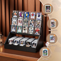 Emfogo 5-row base organized for magnetic holders and sleeves
