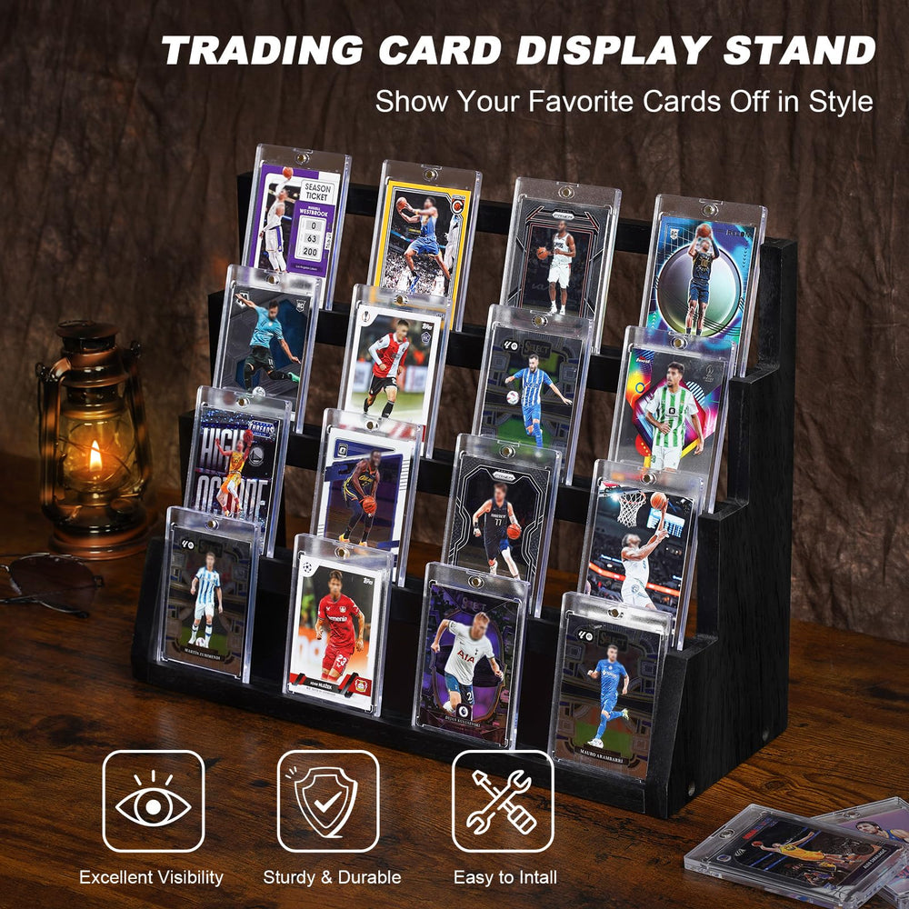 Emfogo gift idea for card collectors showcasing organized displays
