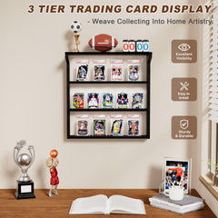 Emfogo stand holds graded PSA/BGS cards securely for display