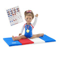 Emily Rose 18inch doll gymnastics leotard for imaginative play