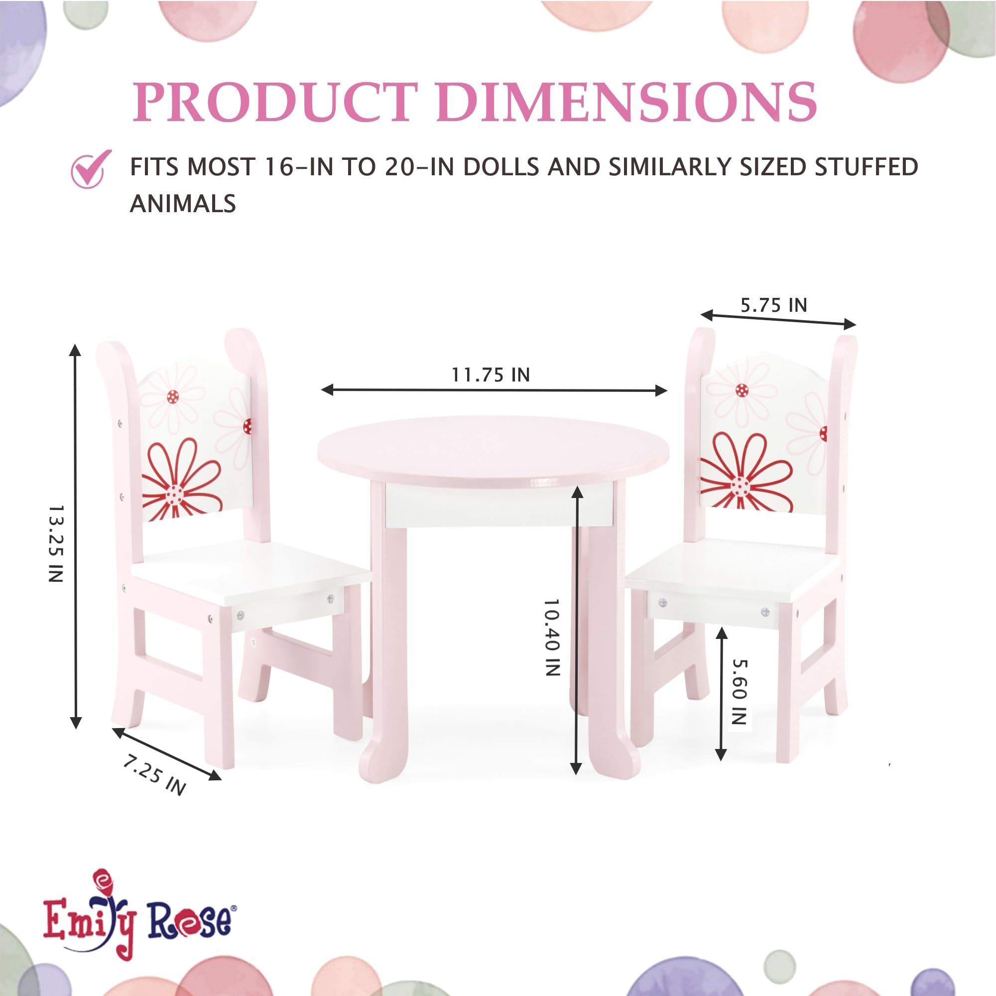 Emily Rose Floral Collection pieces create cohesive bedroom scenes.