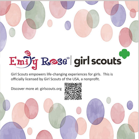 Emily Rose tunic with patches for 18-inch dolls, authentic detail for role-play.