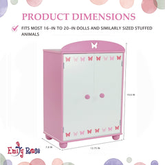 Emily Rose durable-wood-construction engineered wood delivers stability for years of pretend play.